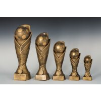 Resinfigur "Fußball-Cup" 17 - 39 cm