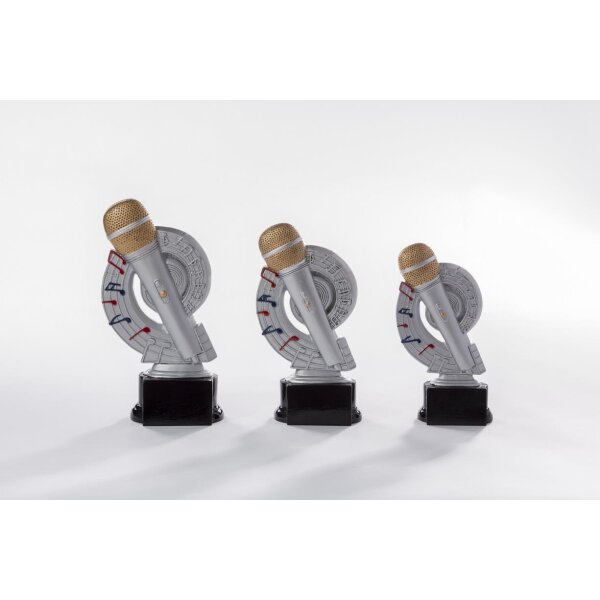 Resinfigur Mikrophon 180mm
