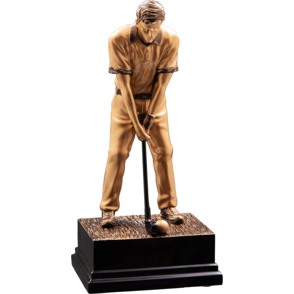 Resinfigur Golfer 195mm