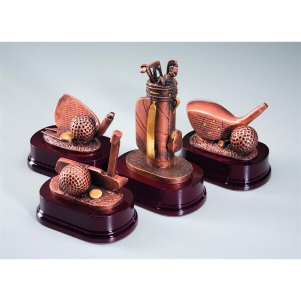verschiedene Resinfiguren "Golf"