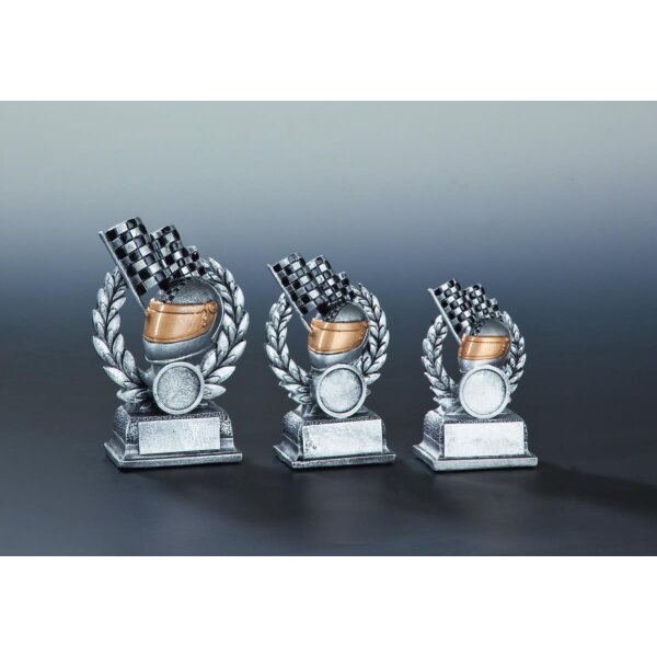 Resinfigur Motorsport