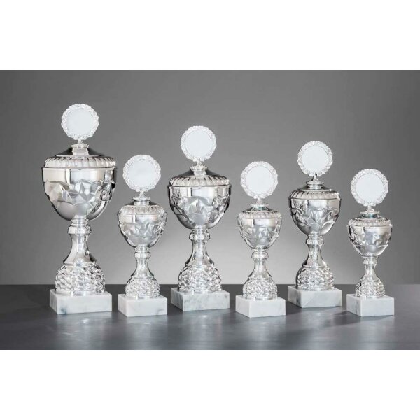 6er Pokalserie "Fabienne" 247 - 389 mm silber