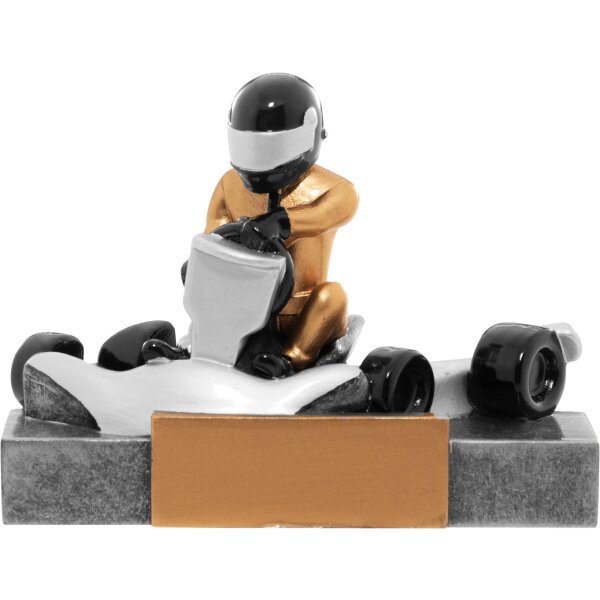 Resinfigur Kart 80mm