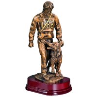Resinfigur Hundeführer 290mm