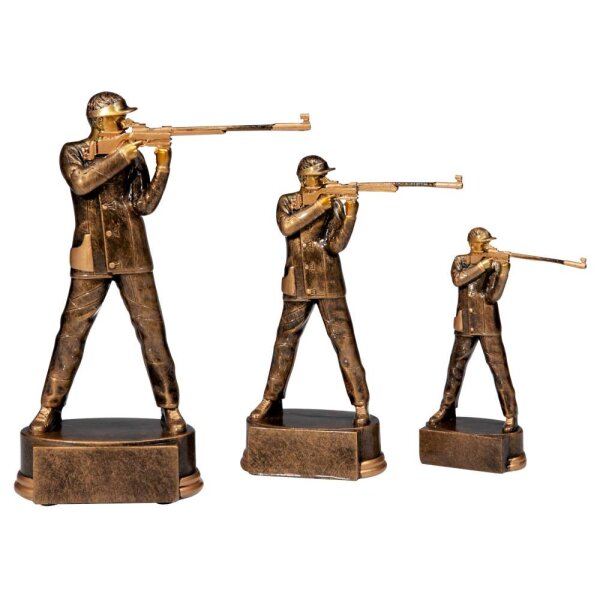 Resinfigur Gewehr-Schütze