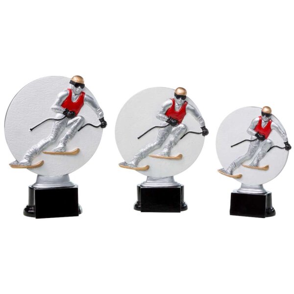 Resinfigur Ski