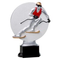 Resinfigur Ski